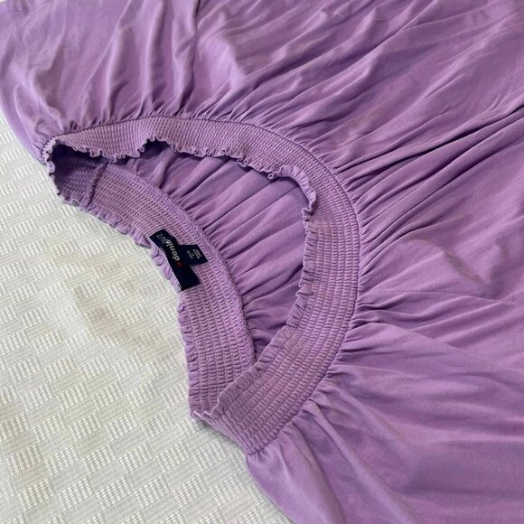 NWOT Size 4X (34/36W) Denim 24/7 Light Purple Pull Over Tunic - Picture 4 of 10